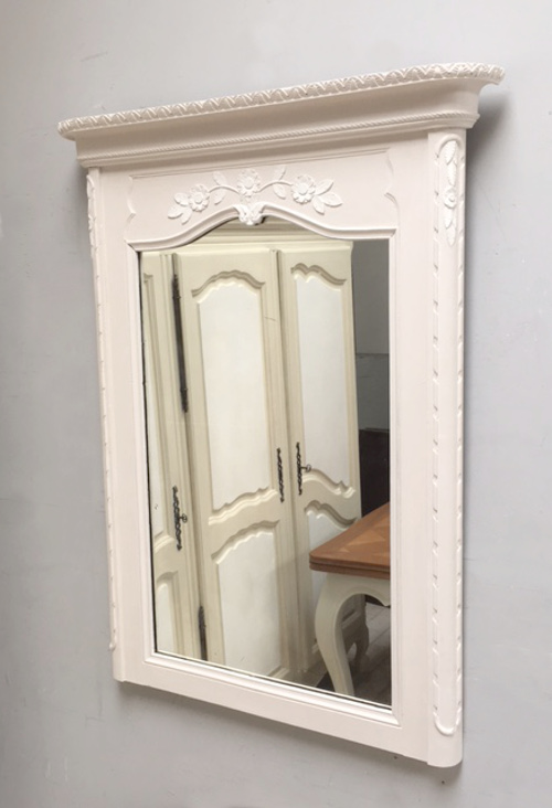 old tall french mirror
